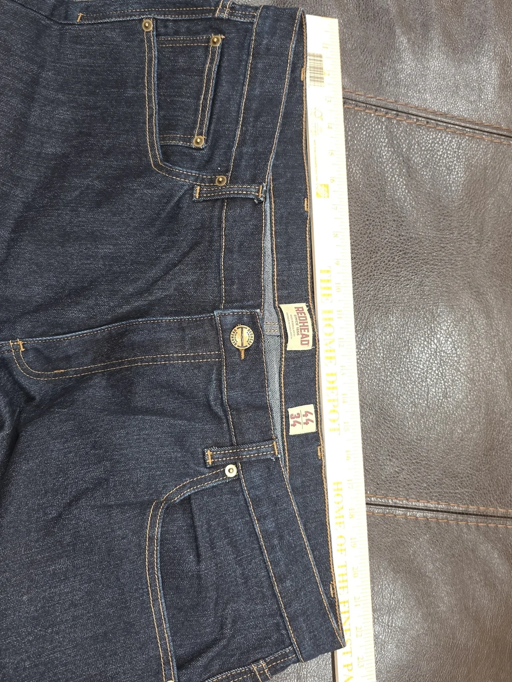 RedHead Lot Of 3 Mens Jeans. Size 44/34. 3 Shades Of Blue.